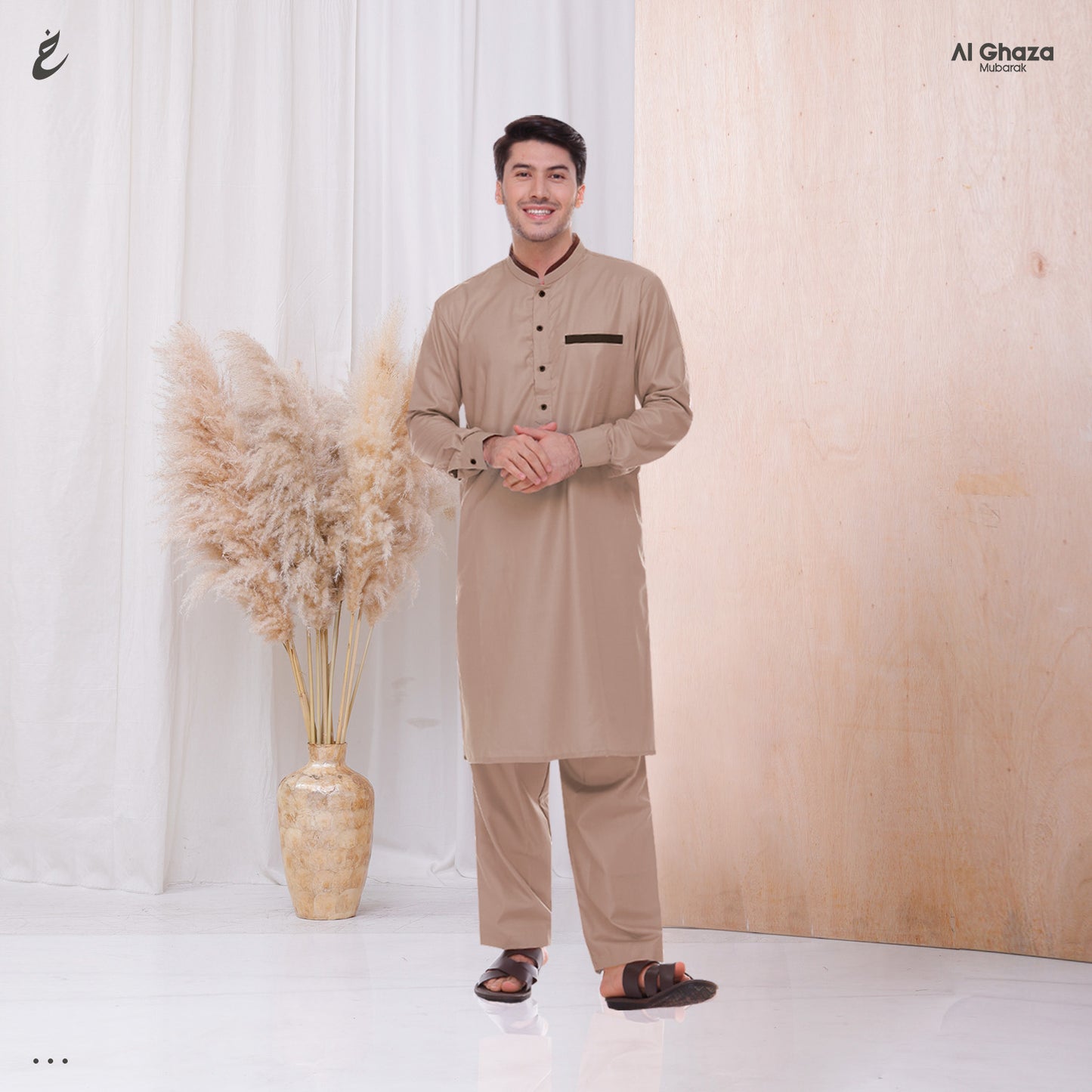 Kurta Madinah Lengan Kemeja Dewasa