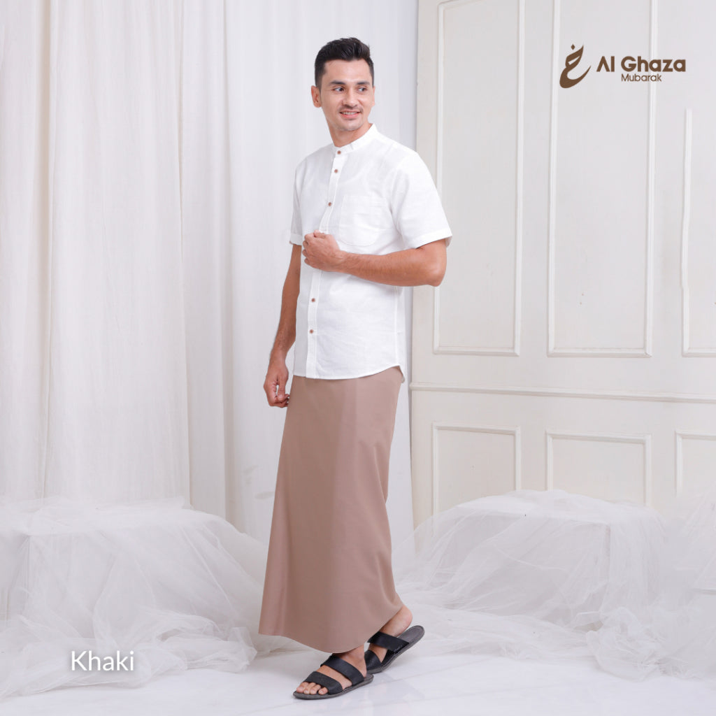 Alghaza Mubarak | Sarung Polos Pria Premium