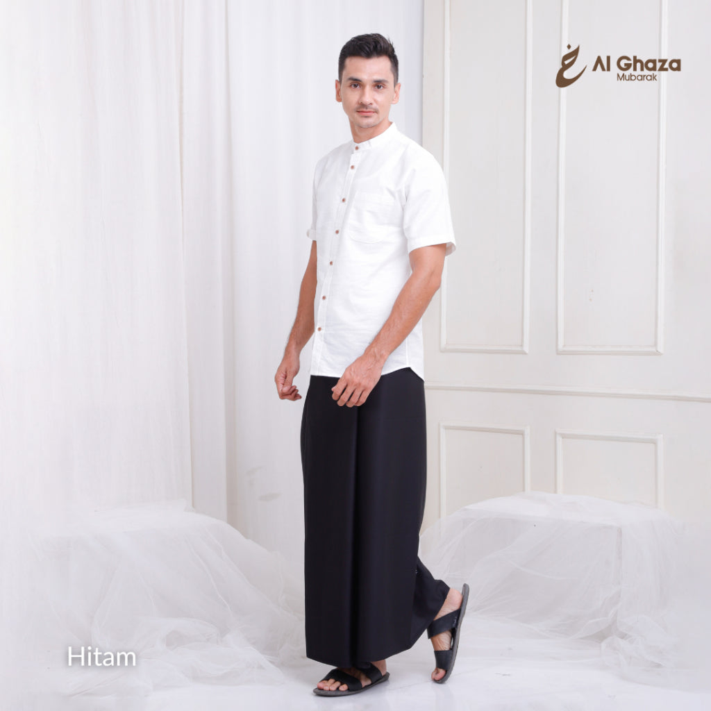 Alghaza Mubarak | Sarung Polos Pria Premium