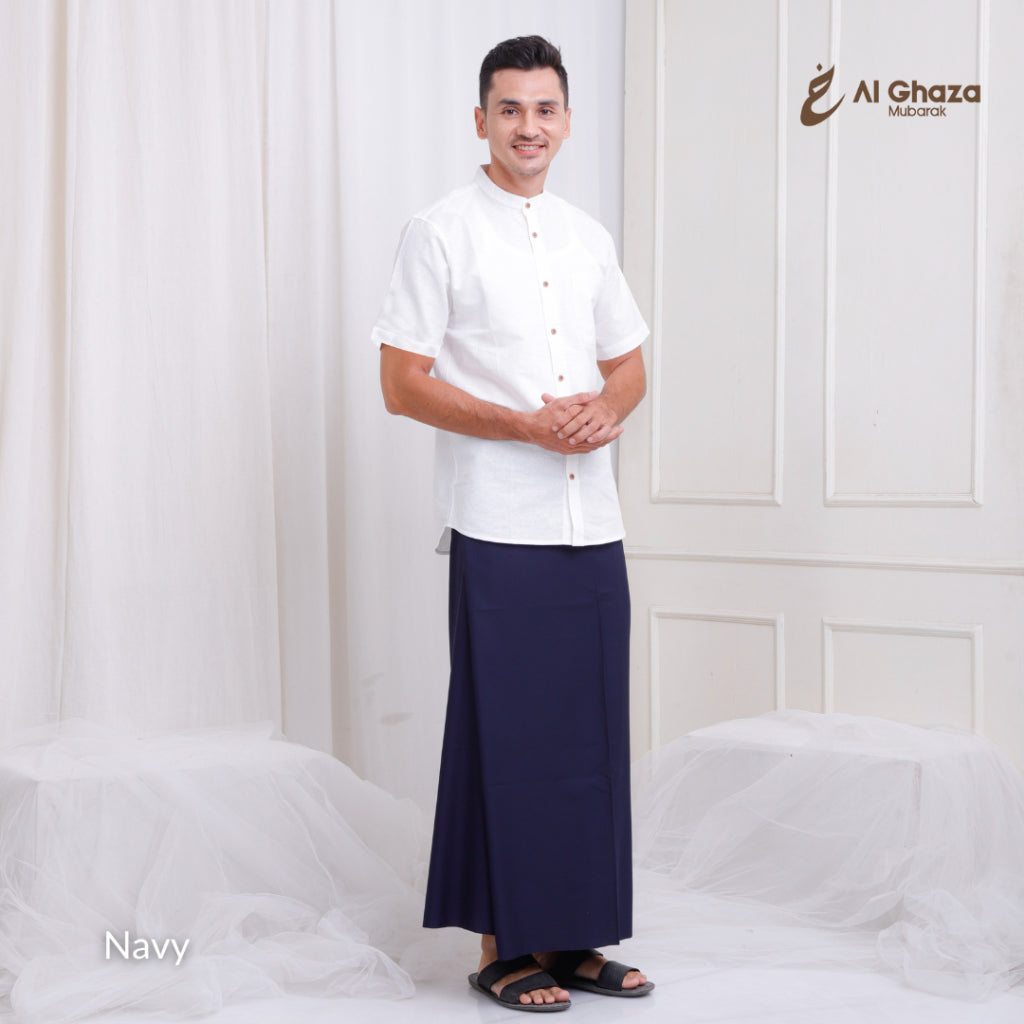 Alghaza Mubarak | Sarung Polos Pria Premium