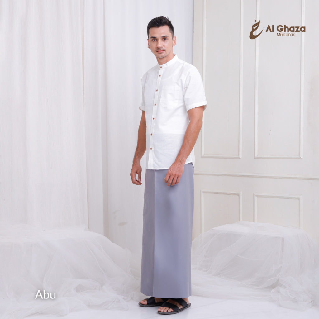 Alghaza Mubarak | Sarung Polos Pria Premium