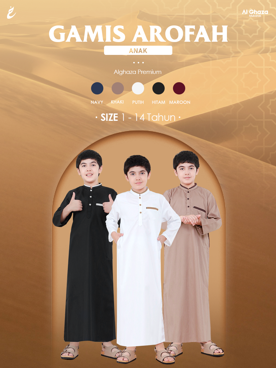 Gamis Arofah Anak