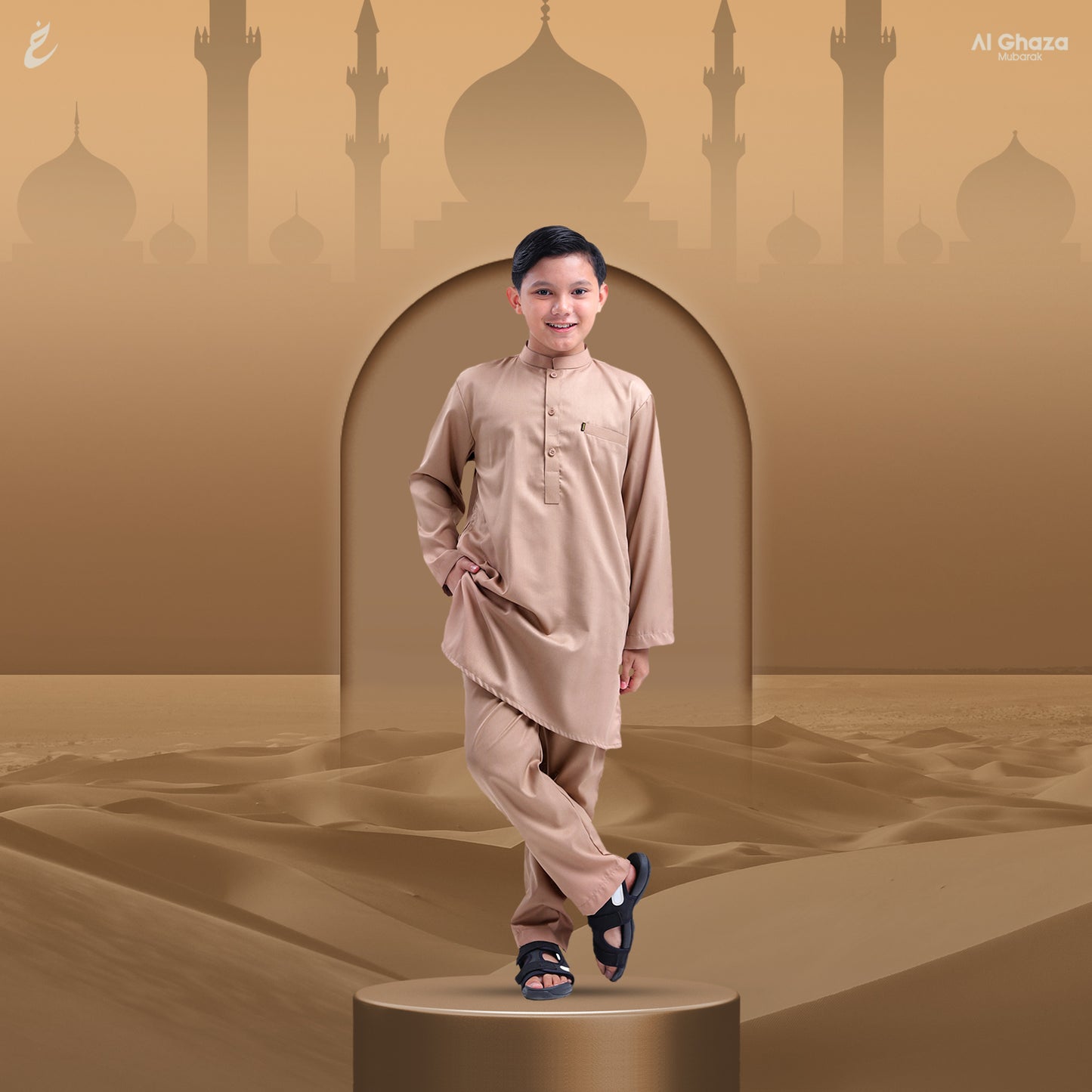 Setelan Kurta Yusuf Anak