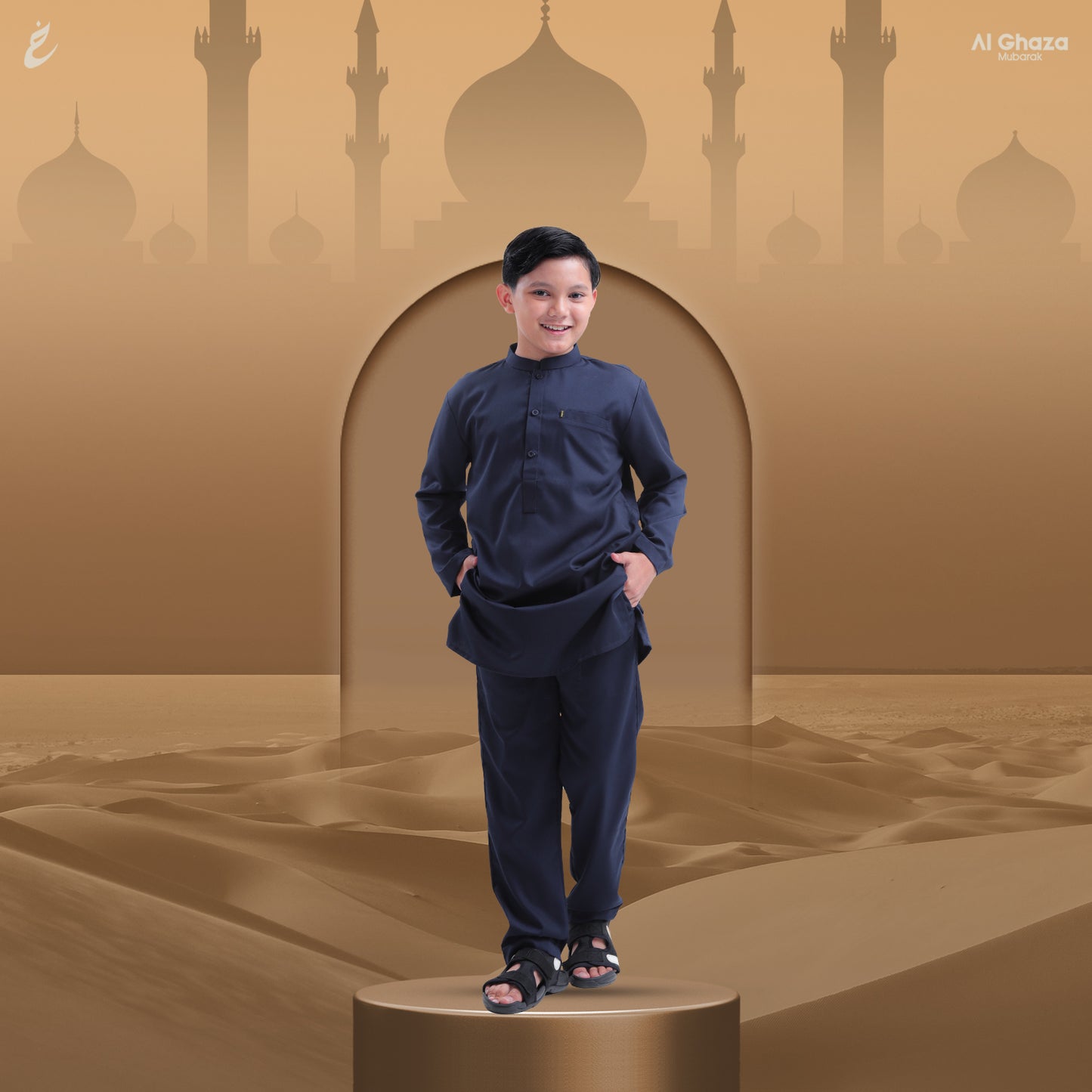 Setelan Kurta Yusuf Anak