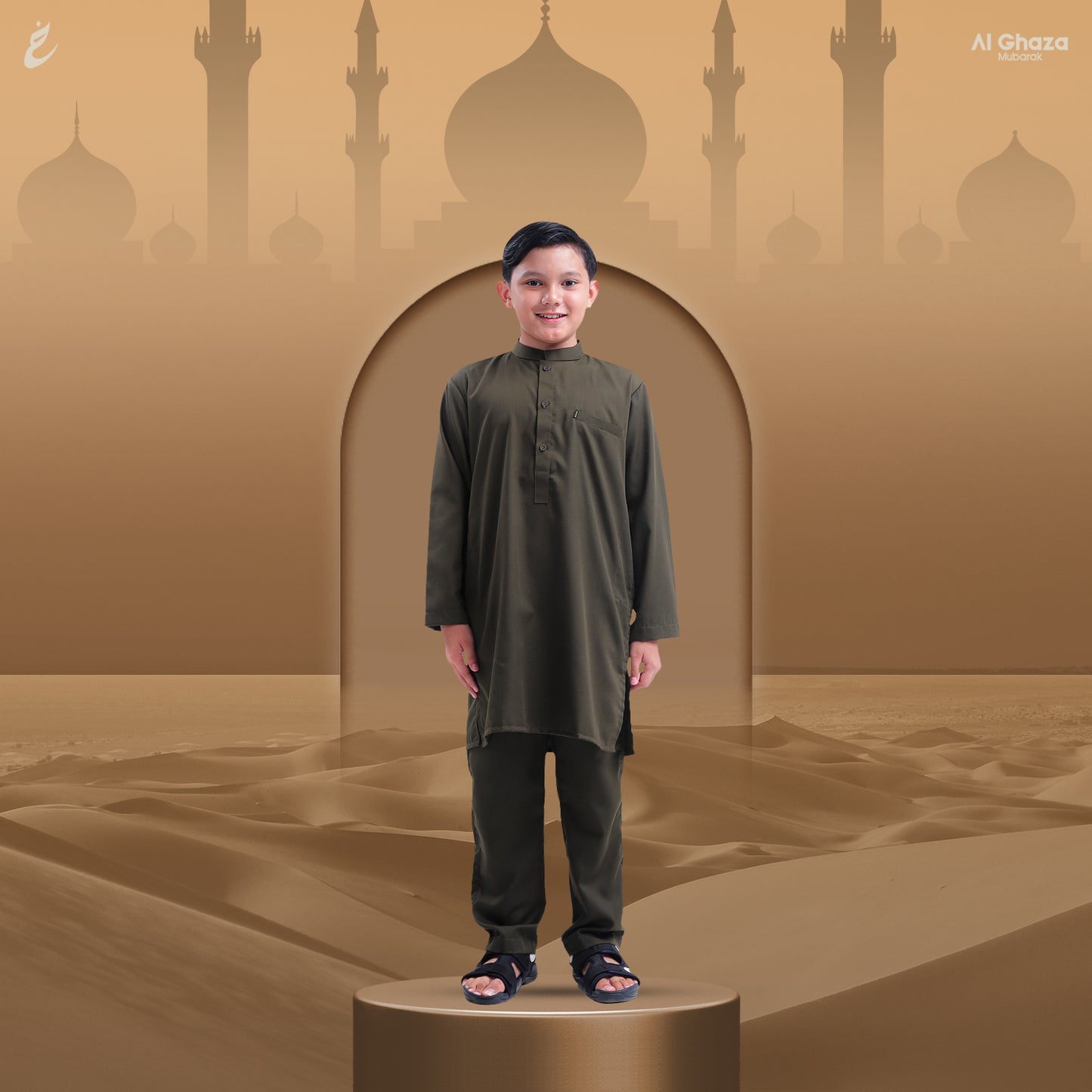 Setelan Kurta Yusuf Anak