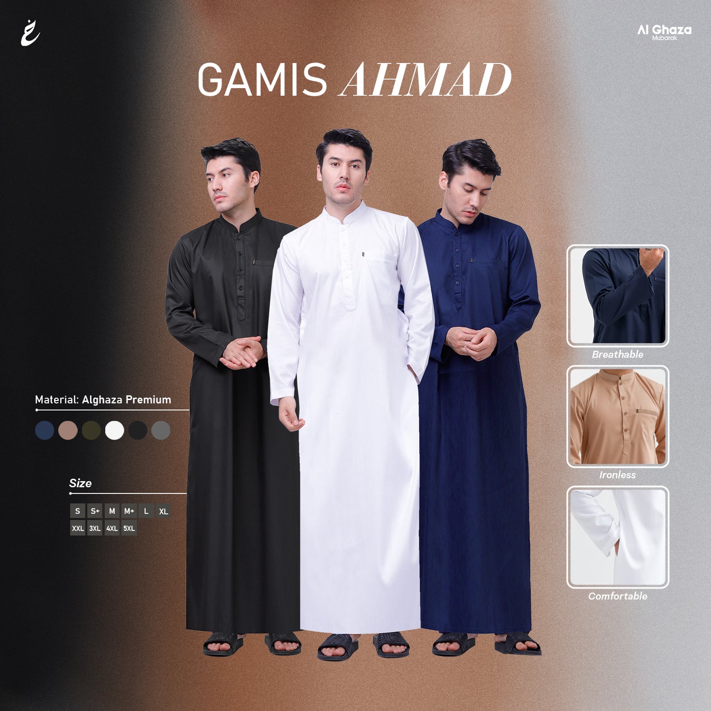 Gamis Ahmad Dewasa
