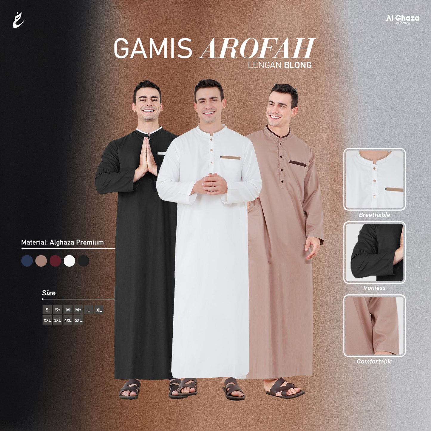 Gamis Arofah Blong Dewasa